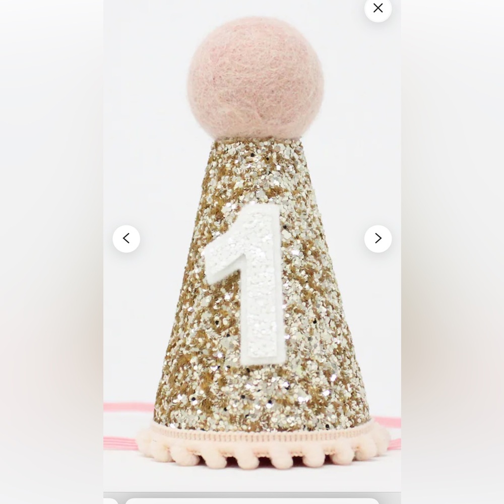First Birthday Hat